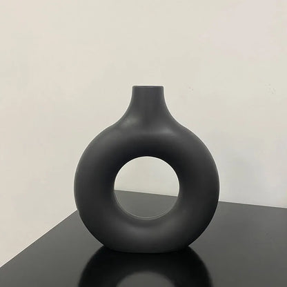 Vase en forme de cercle - - La Mode Escape