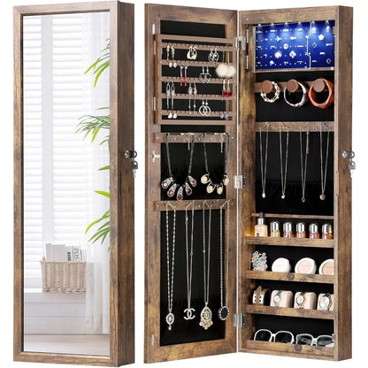 Armoire pour Bijoux - Miroir -  LED - La Mode Escape