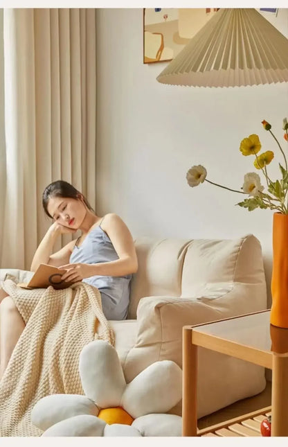 Japanese White Living Room Sofa Minimalista - La Mode Escape