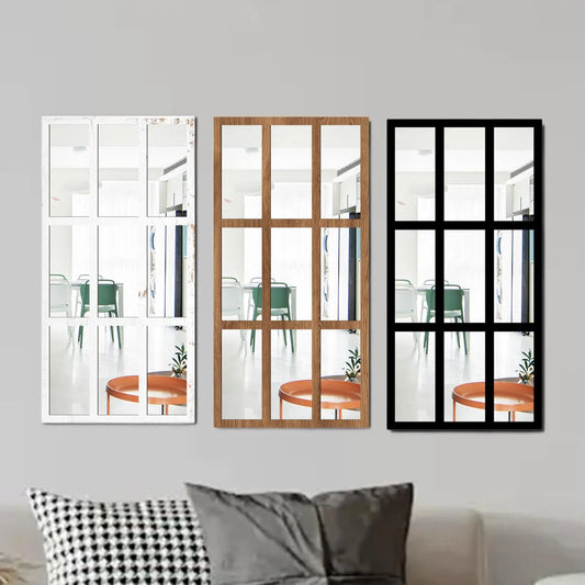 Decorative Wall Mirror Minimalist Imitation Window - La Mode Escape