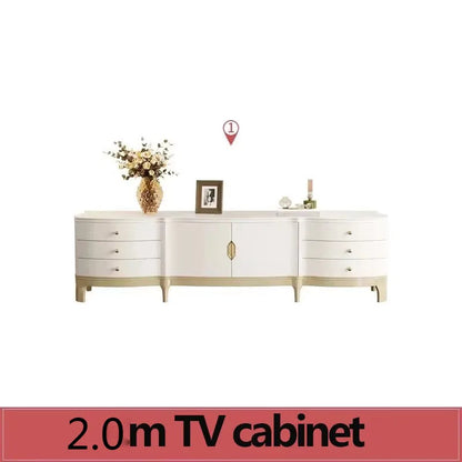 Display Gold Leg Tv Cabinet Floor - La Mode Escape