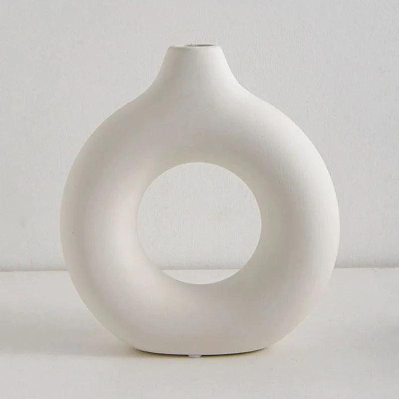 Vase en forme de cercle - - La Mode Escape