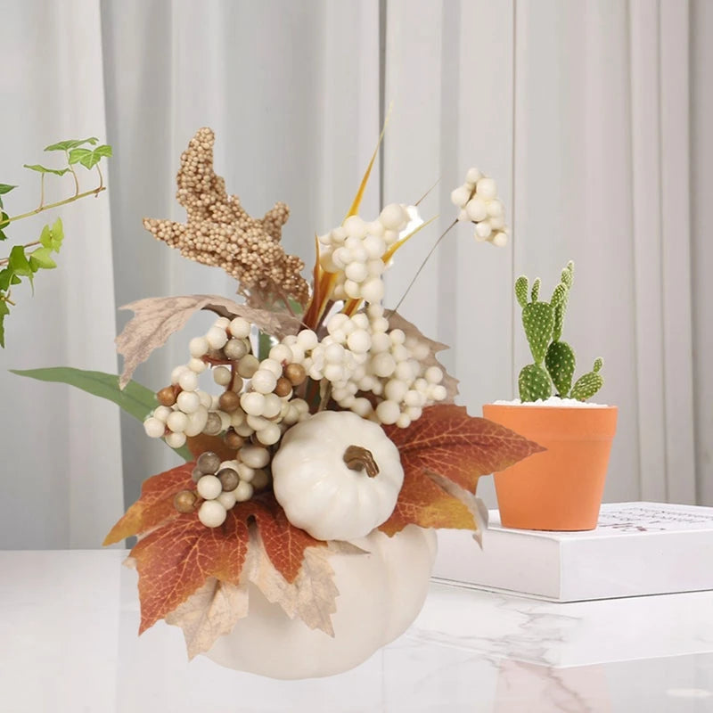 Décoration - Vase avec plantes  - blanc - La Mode Escape