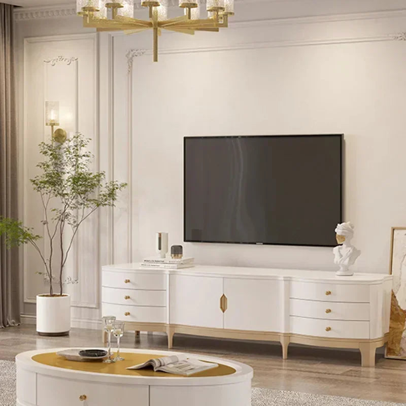 Display Gold Leg Tv Cabinet Floor - La Mode Escape