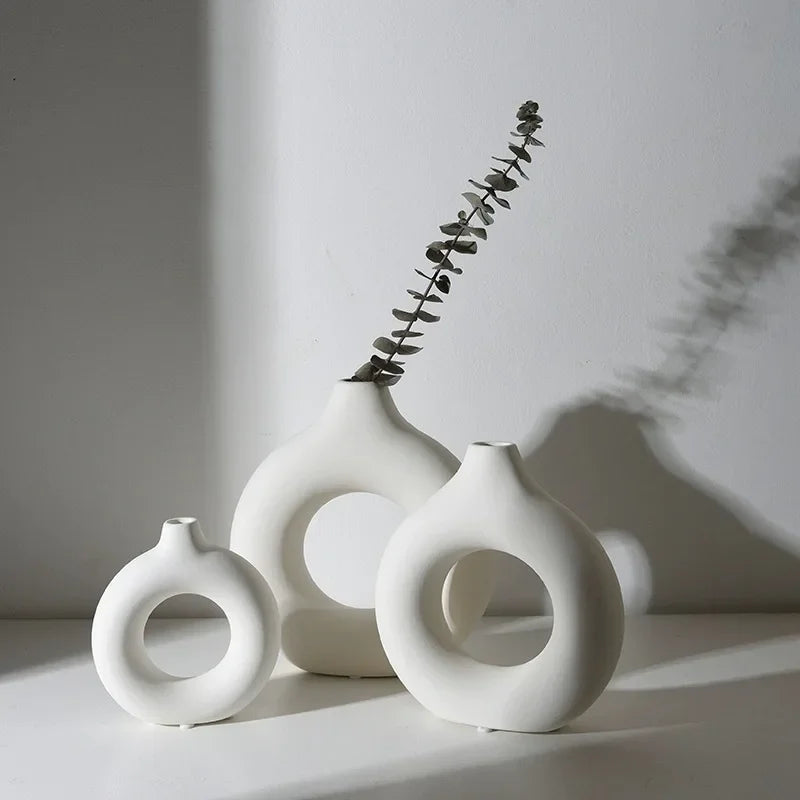 Vase en forme de cercle - - La Mode Escape