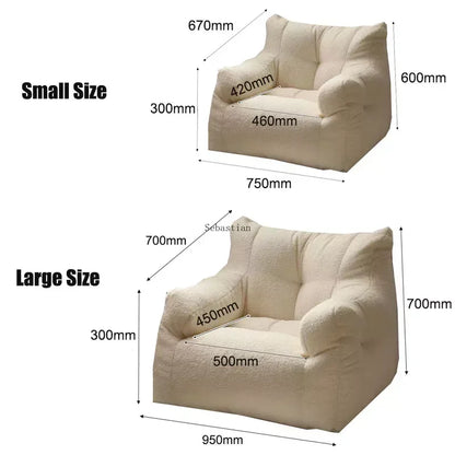 Large Size Single Lazy Sofa Single - La Mode Escape