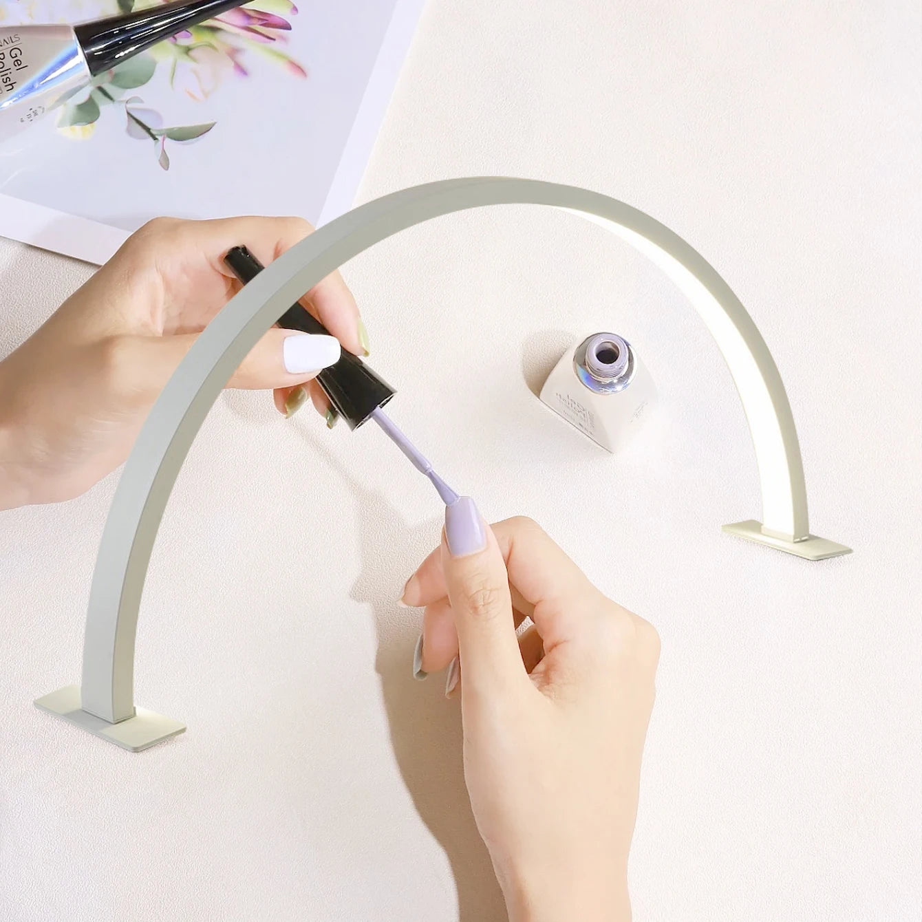 Nail lamp LED bureau embroidery peripheral - La Mode Escape