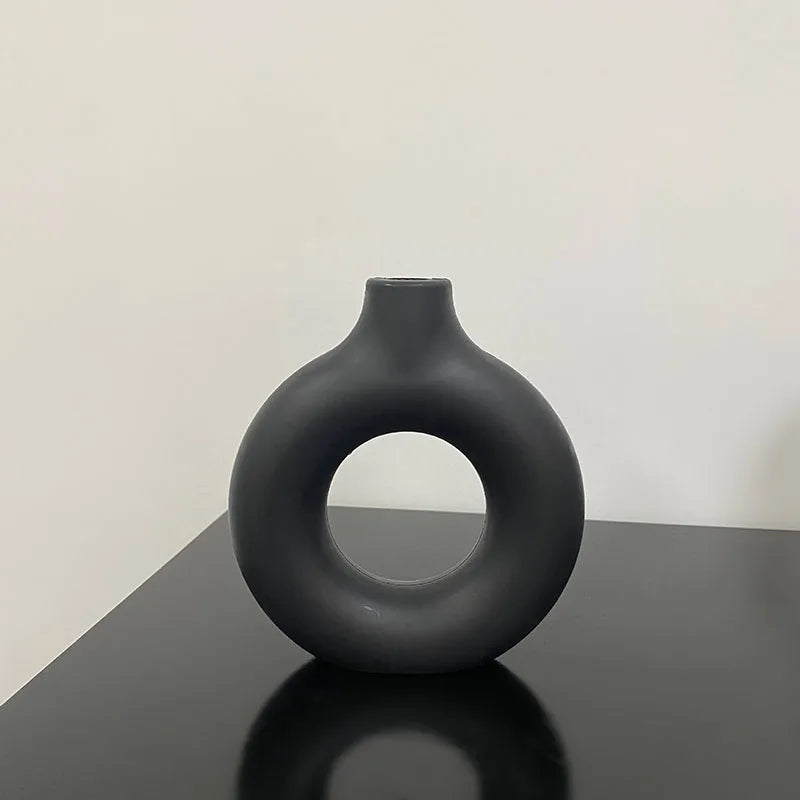 Vase en forme de cercle - - La Mode Escape