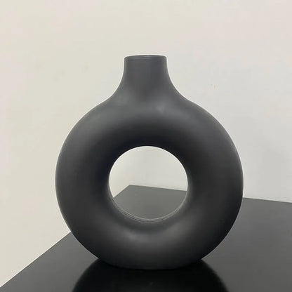 Vase en forme de cercle - - La Mode Escape