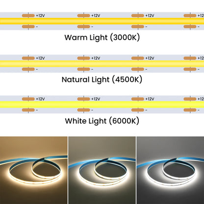 Lámpara de tocador con luz LED COB regulable y táctil - La Mode Escape