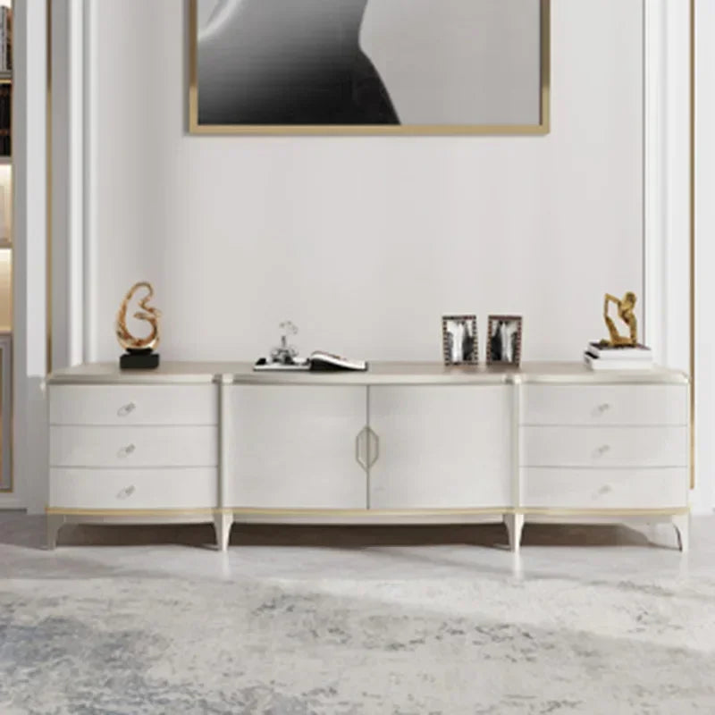 Display Gold Leg Tv Cabinet Floor - La Mode Escape