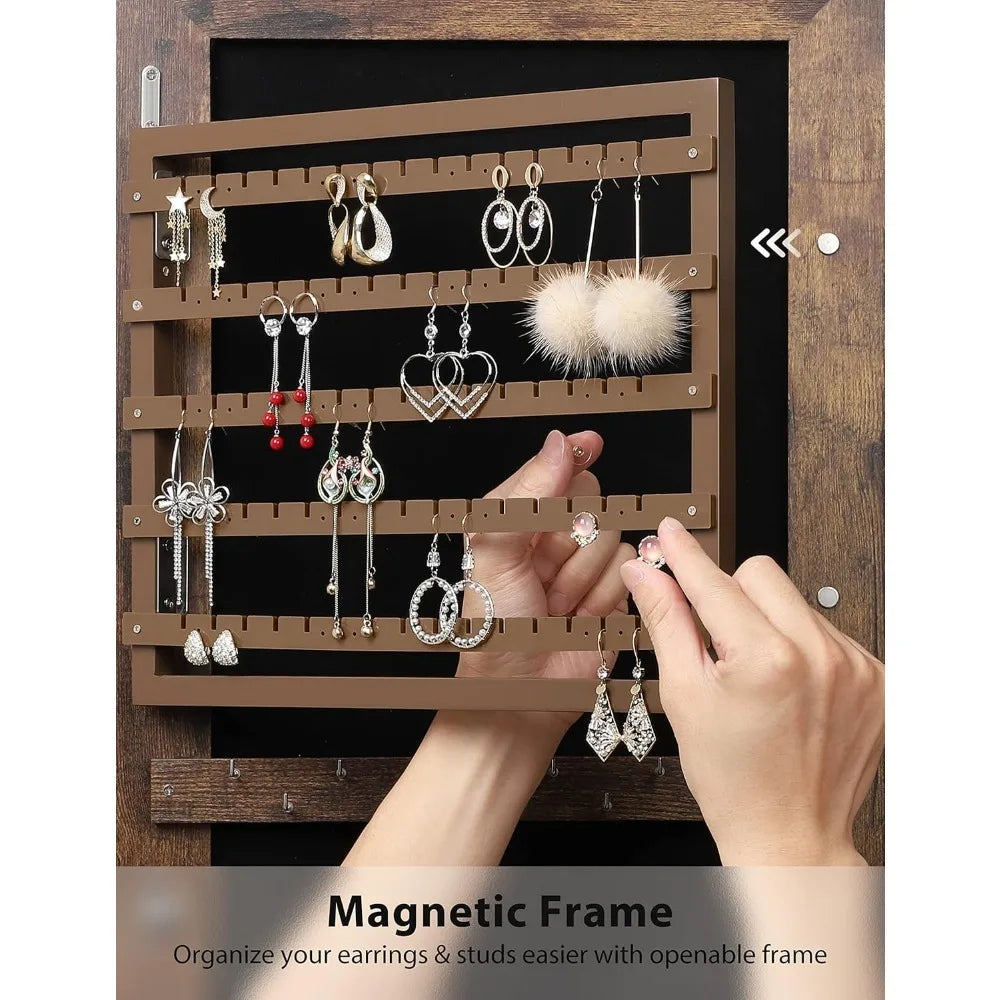 Armoire pour Bijoux - Miroir -  LED - La Mode Escape