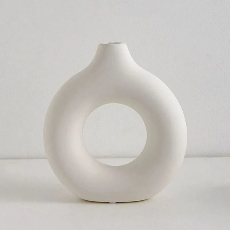 Vase en forme de cercle - - La Mode Escape