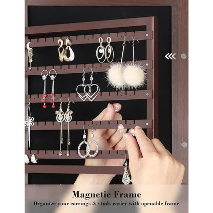 Armoire pour Bijoux - Miroir -  LED - La Mode Escape